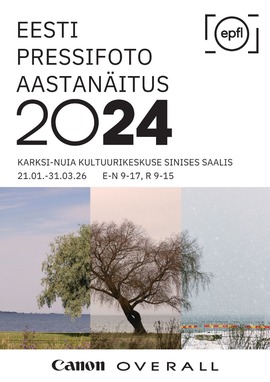 Eesti Pressifoto aastanäitus 2024 Sinises saalis